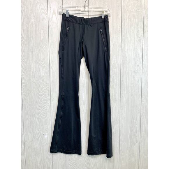 Adidas Stella McCartney Studio Perf Pants Black Flared Athletic XS NWT - Picture 1 of 8